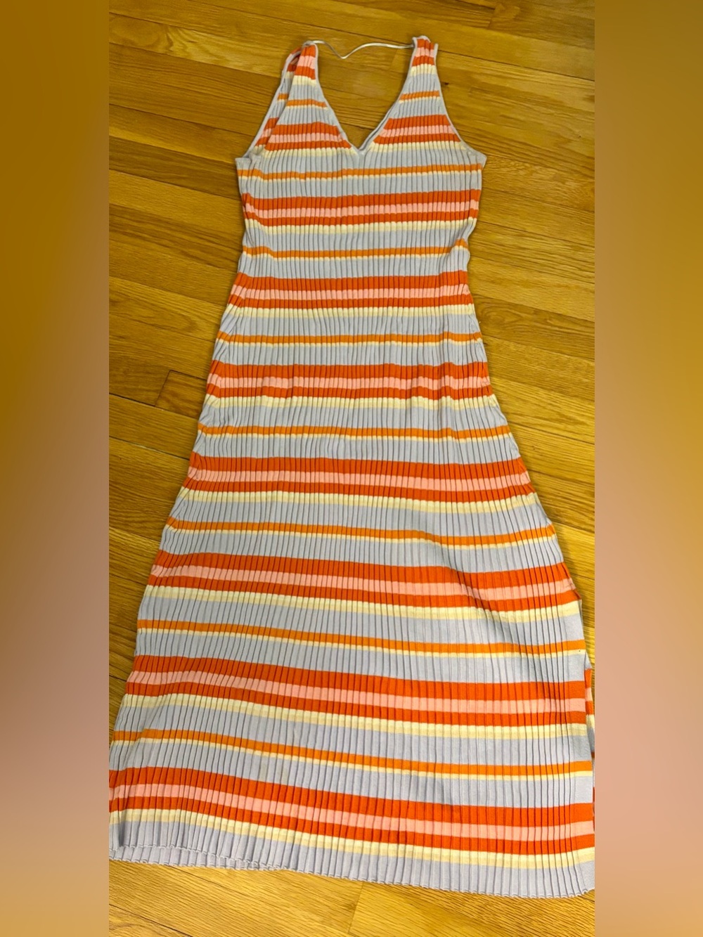 Seafolly, Summer Sherbet Cotton Midi Dress, size L - Picture 2 of 5